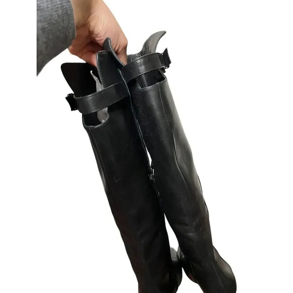Via Spiga Parca Leather Knee High Boot - Picture 8 of 11